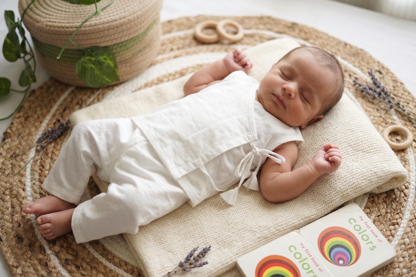 Jhabla Angrakha- 2 knots-Sleeveless- 1 side